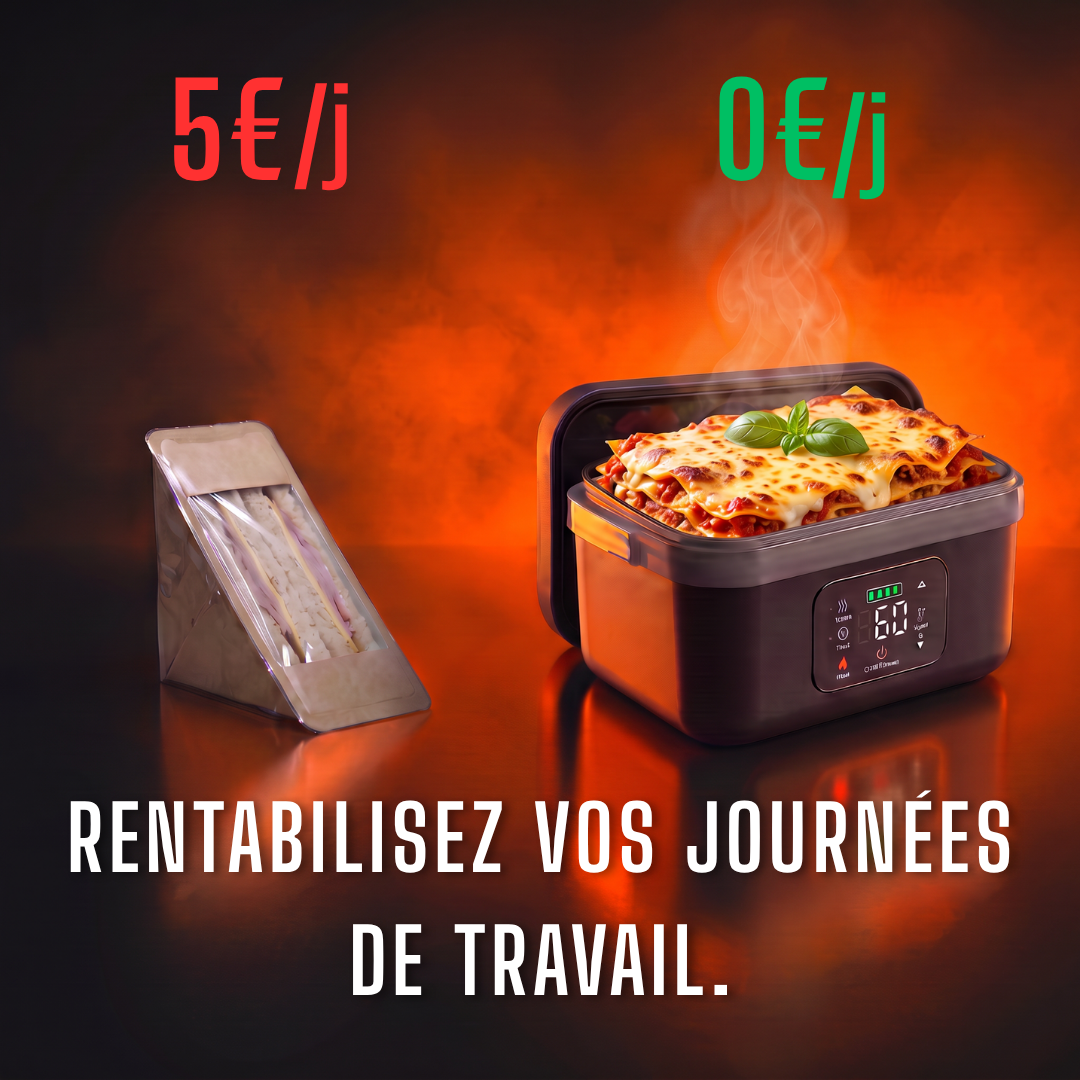 ELYO™ - Gamelle Chauffante Sans Fil